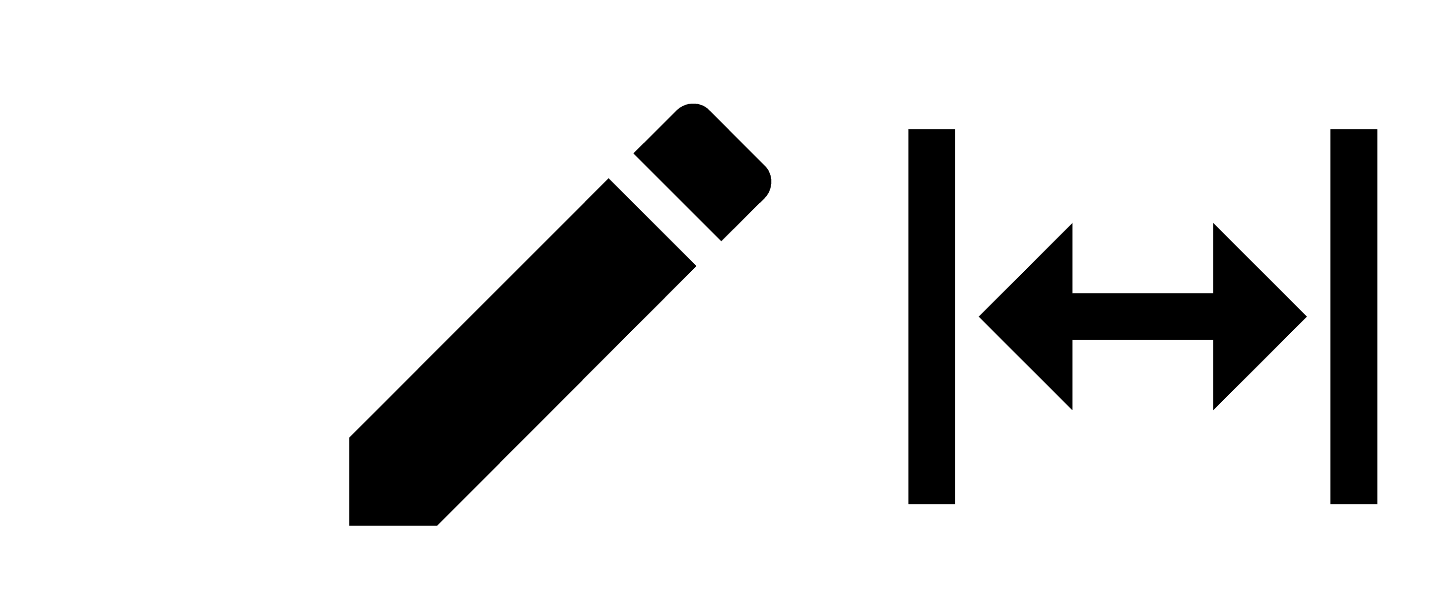 auto or fixed range icons