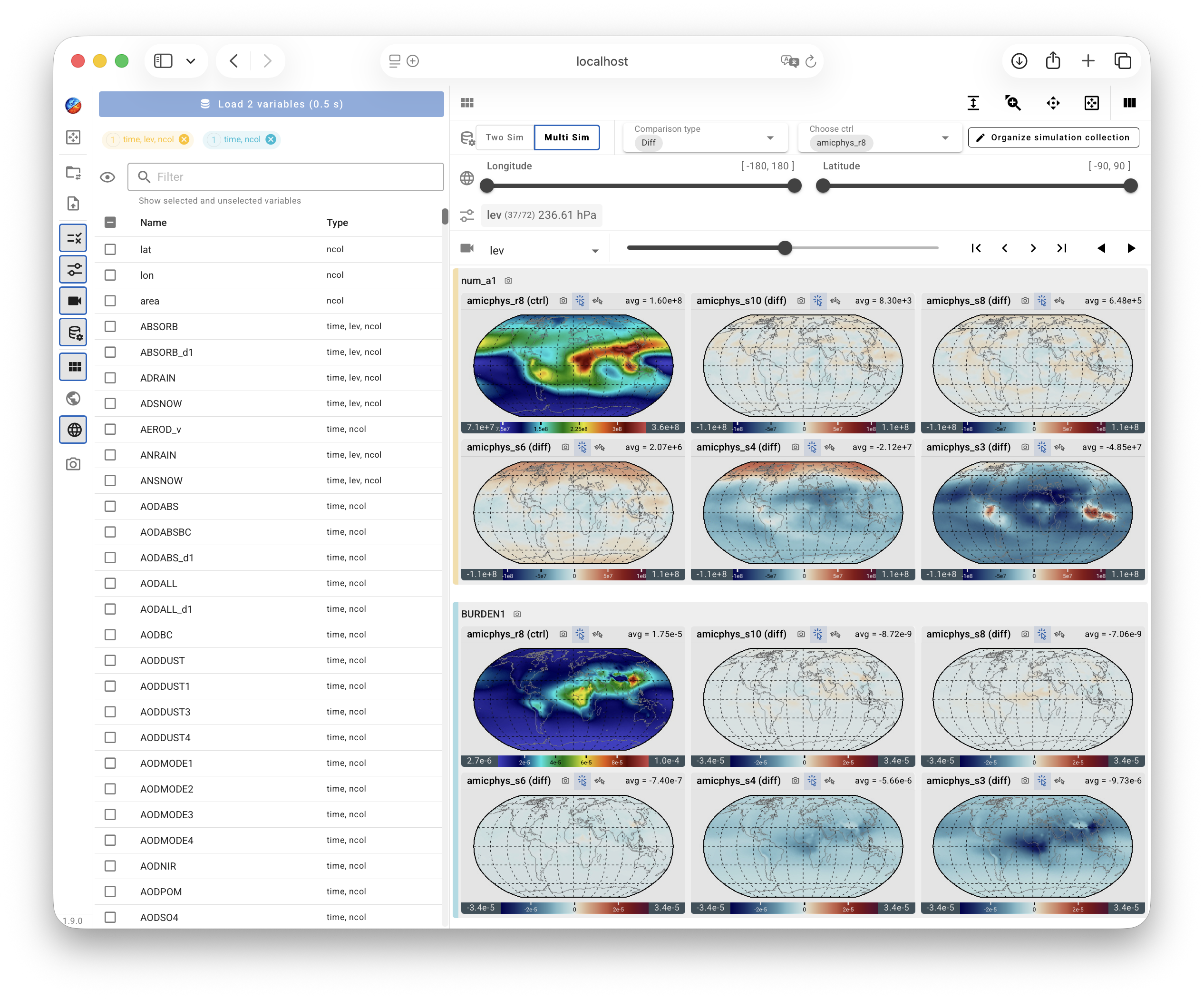QuickCompare UI