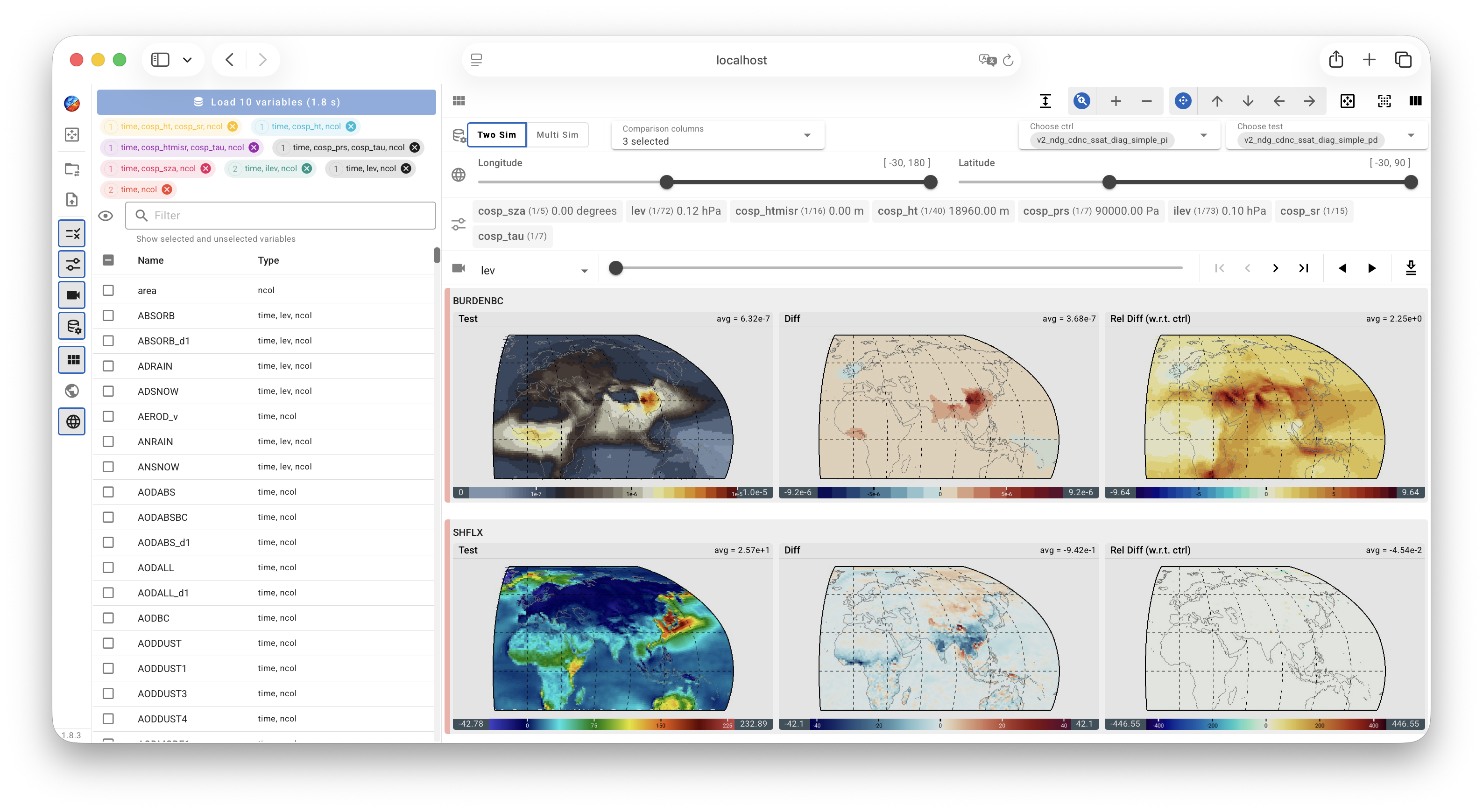 QuickCompare UI