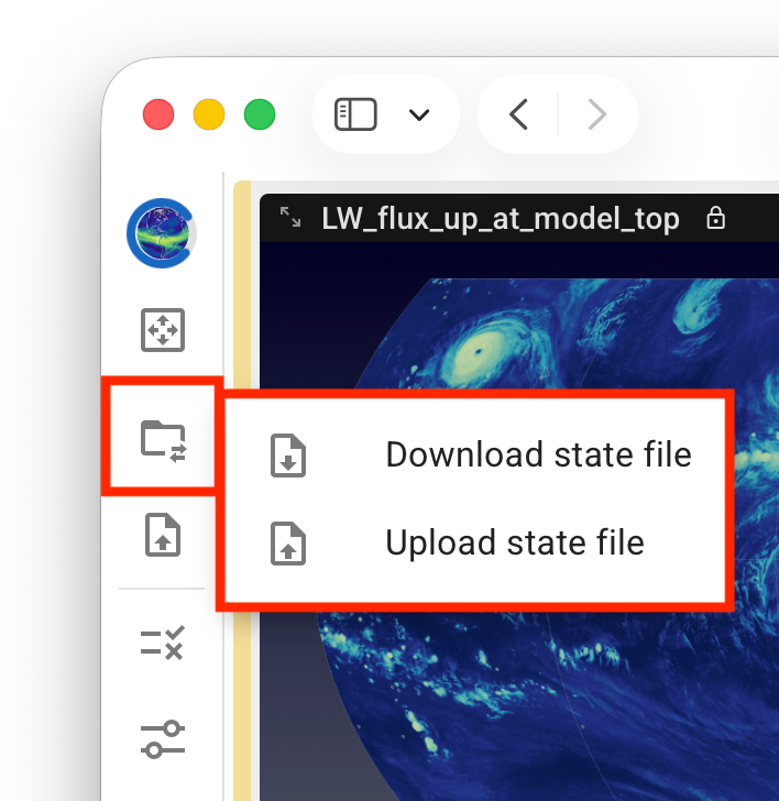 State explort and import