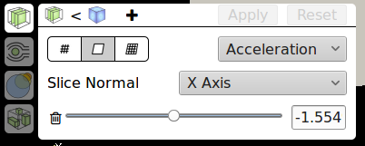 Multi-Slice module controls in default UI