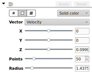 Streamline module controls in secondary UI