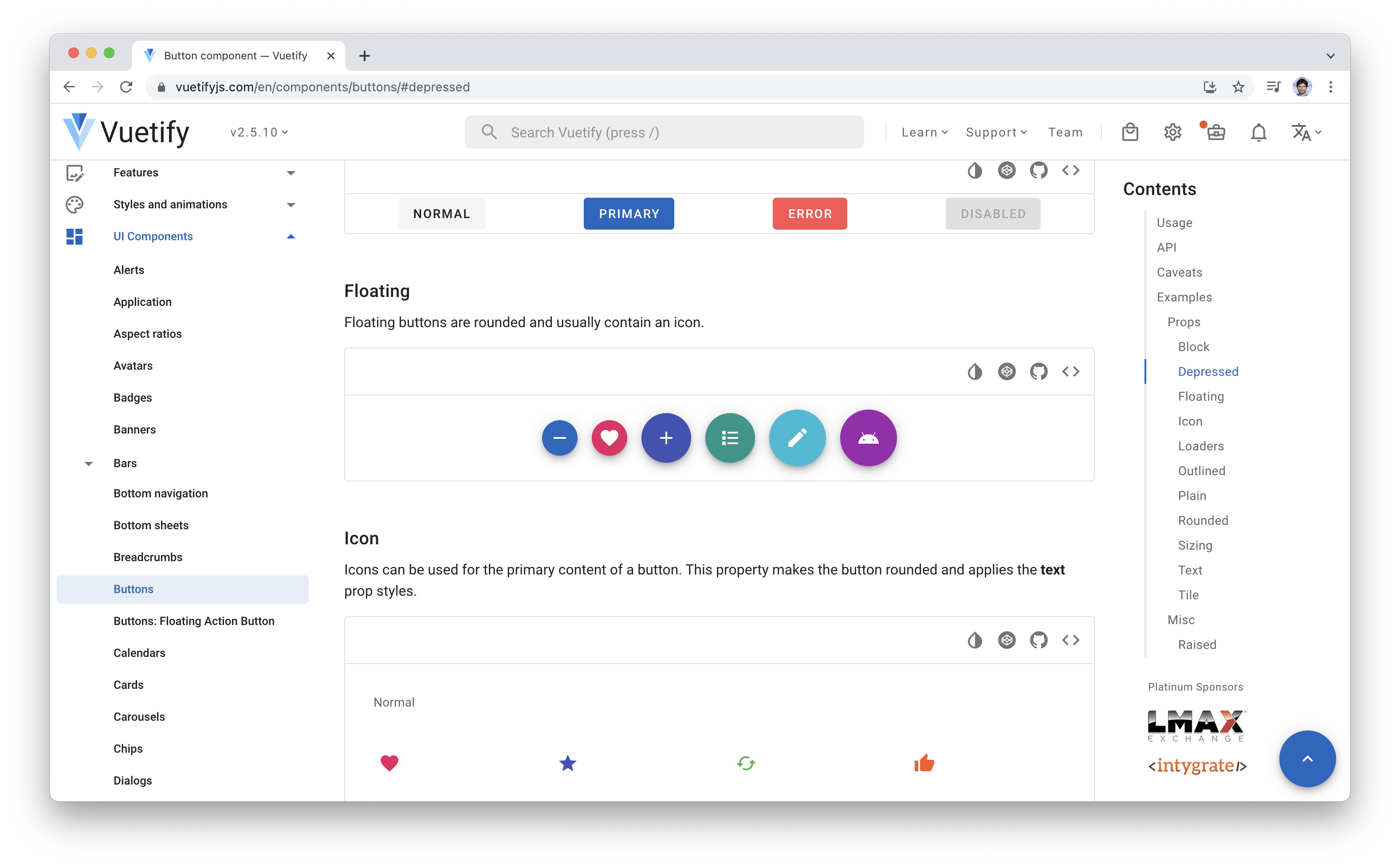 Vuetify WebSite