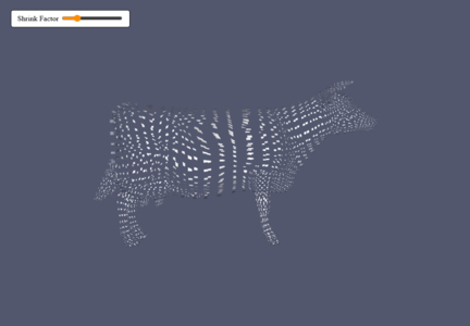 ShrinkPolyData Example